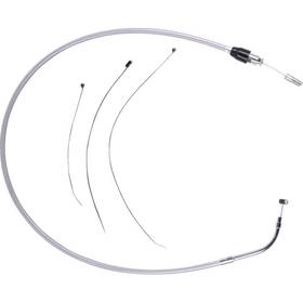0652-3184 Drag Specialties Quick Connect Braided Upper Clutch Cable - 44 Inch