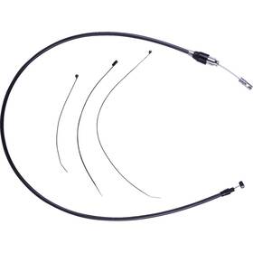 0652-3217 Drag Specialties Quick Connect Clutch Cable - Upper Black/black