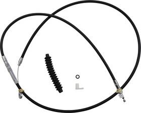 232849 Drag Specialties Black Vinyl Clutch Cable 74 Inch Harley Davidson