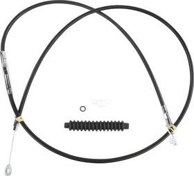 232850 Drag Specialties Black Vinyl Clutch Cable 76 Inch Harley Davidson