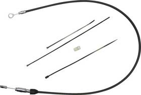 264486 Drag Specialties Ds Alternate Length Upper Clutch Cable 46 Inch L Black/chrome #264486 Harley Davidson