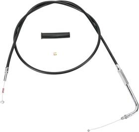4342150b Drag Specialties Black Vinyl Idle Cable - 50 Inch
