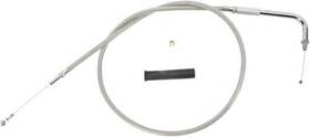 5340544b Drag Specialties Alternative Length Stainless Steel Idle Cable For Custom Height/width