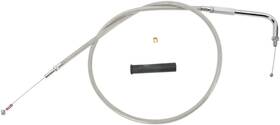 5341152b Drag Specialties Stainless Braided Idle Cable 52 Inch Mpn