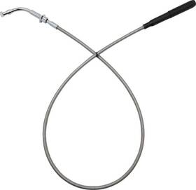 Fat Baggers 118000-c Ez Install Upper Clutch Cable Stainless/chrome #118000-c