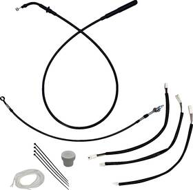 Fat Baggers Inc. 149011-b Inc. Ez Install Kit - 10 Inch /11 /12 Handlebars Upper Clutch Black