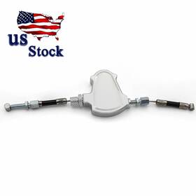 M363-rzm2e-201125-m-28 Fxcnc Cnc Silver Stunt Clutch Pull Cable Lever Replacement Easy System Motorcycle Us