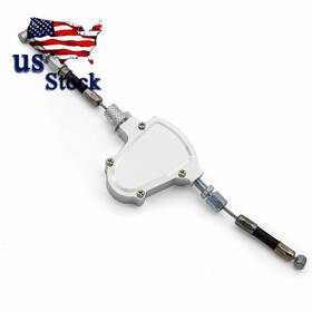 M363-rzm2e-20231219-m-55 Fxcnc For Suzuki Rmz250/rmz450 2004-2016 Cnc Silver Stunt Clutch Pull Cable Lever Us