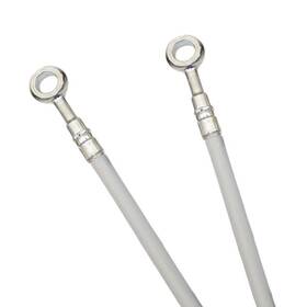 Fk003d1028-cl-wht Galfer White Stainless Steel Hydraulic Clutch Line
