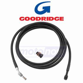 Fnp0 Goodridge Mn/fnp0 Stainless Steel Braided Hydraulic Clutch Line Kit For 2015-2016 Ud
