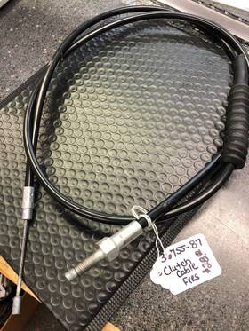 36755-87 Harley-davidson Black Vinyl Clutch Cable