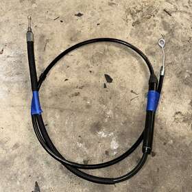 37200561 Harley-davidson Oem 2022-2023 2 Piece 66 Inch Road King Upper Lower Stock Clutch Cable Set