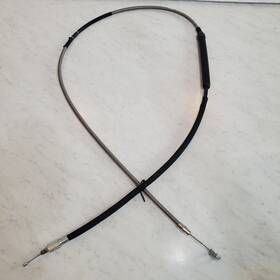 37200565 Harley Davidson Oem Cvo Ultra Limited Touring Chrome Upper And Lower Clutch Cable Line