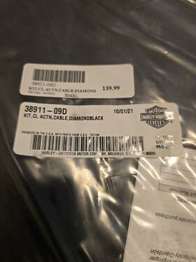 38911-09d Harley Davidson Sportster Clutch Cable