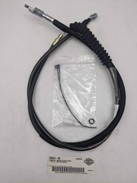 38940-09 Harley-davidson Cable Kit Diamond - Black Clutch Fxdf