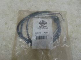 56321-91 Harley-davidson Vinyl Throttle Idle Cable Kit 2 Inch Pullback 90-94 Fltcu Flhtc P/n