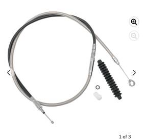 Prfxbx37 Harley-davidson Touring Dyna 66-11/16 Inch Clutch Cable For Twin Cam 5 Speed Trans 1987-2006