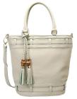 Hb3022-white Mellow World Fashion Michelle Tote White One Size 818478013152