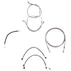 Hc-ckc111020-ss Hill Country Custom Cycles Stainless Cable Brake Line 736902865729