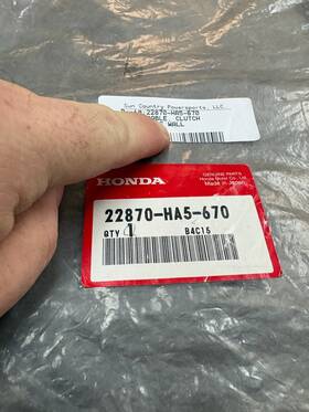 22870-ha5-670 Honda Oem Part# Cable Clutch