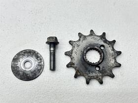 23801-kz4-b00 Honda 1997 Cr125r Front Sprocket 13 Tooth Drive Gear Bolt Washer Steel Cr 125r