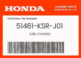 51461-ksr-j01 Honda Genuine Tube Cylinder -