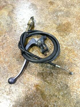 53172-kps-900 Honda 2003-2019 Crf150 Crf230 Oem Clutch Lever Bracket And Cable