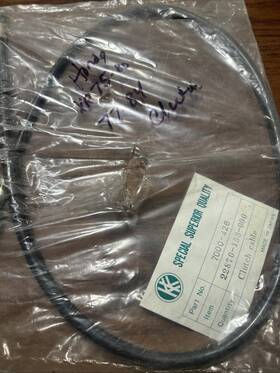 901007 Honda Clutch Cable For Xr75 Xr 75 / Xr80 80 Xr80r 80r Crf80f Crf 80f