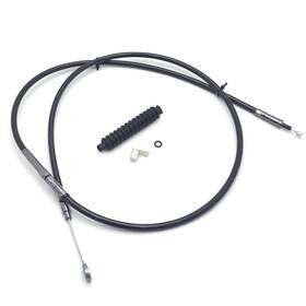 Fm-tghd-hba007b Httmt Fm-tghd-hba007b- -bk 14 Inch Clutch Cable For Harley Dyna Electra Glide 1993-2006 Vinyl Coated Black