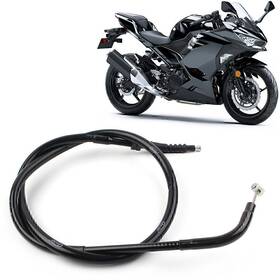 Hukyu 612046574560 New Black Motorcyc Brake Clutch Cable Replacement For Kawasaki Ninja 400 2018-21