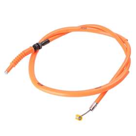 Hukyu 612047796855 1 Pcs Steel Clutch Cable Linkage Line Wires For Honda Cbr600rr 2003-06 Orange