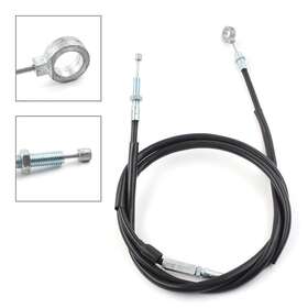 Hukyu 780000115477 Motorcycle 65ft 165cm Brake Clutch Cable For Harley Sportster 1200 883 Black