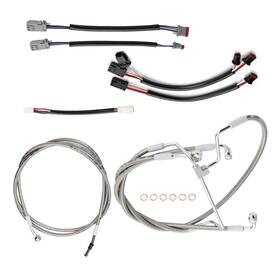 Ibhfxbdzx088 Ironbrotherhood Touring Extended Clutch Brake Cable For Electra Glide Ultra Classic 17-20 No Abs