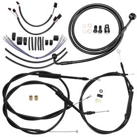Ibhfxbdzx091 Ironbrotherhood Extended Clutch Brake Cable For Harley Softail Breakout Heritage 2011-2015 N/abs