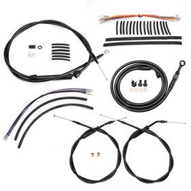Ibhfxbdzx136 Ironbrotherhood 16 Inch Handlebar Extended Can-bus Wiring Clutch Brake Line For Harley Fxstd 07-10