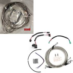 Ironbrotherhood Ibhfxbdzx153 Used 14 Inch Handlebar Extension Cable Kit For 14-15 Road King Street Glide With Abs