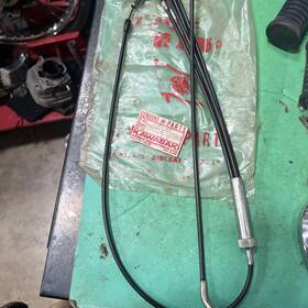 54012-074 Kawasaki 1972 S2 350 Throttle Cable Triplestuff