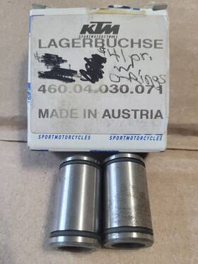 46004030071 Ktm Nos Oem 2 Rear Swingarm Bushings With O-rings 65sx 2000 Thru 2015