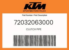 Ktm 72032063000 Genuine Clutch Pipe -