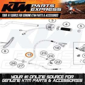 95802090000 Ktm New Clutch Cable Wire For 390 Adventure 2020-2024