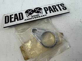 67005 Kustomwerks Harley Chrome Billet Ball Milled Clutch Cable Clamp 1 1/4 Inch