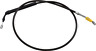 La-8056c19m La Choppers Midnight Stainless Clutch Cable For Ape Hangers