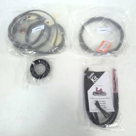0610-1943 La Choppers Stainless Handlebar Cable Kit 12 Inch -14 2017-20 Touring