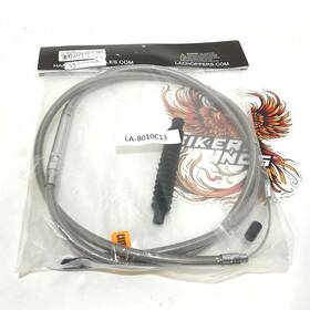 La-8010c13 La Choppers 0652-1629 Stainless Steel Touring Clutch Cable 12-14 Inch Ape Hangers