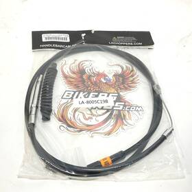 La-8005c19b La Choppers 0652-1847 1996-2007 Touring Black Clutch Cable 18 Inch - 20 Handlebars