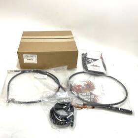 La Choppers 0662-0841 Vinyl Braided Handlebar Cable Kit 12 Inch -14 Softail La-8155kt2-13b