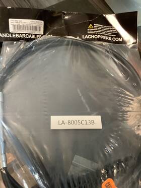 La-8005c13b La Choppers 0652-1843 Clutch Cable - 12 Inch 14 Ape Hanger Handlebar