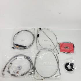 La-8005kt2a-19 La Choppers Complete Stainless Braided 18-20 Inch Handlebar Cable Kit 96-06 Harley