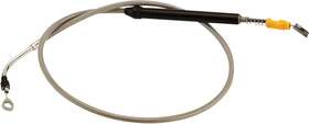 La-8056c08 La Choppers Stainless Steel Braided Clutch Cable