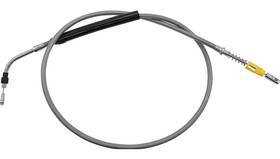 La-8058c19 La Choppers Stainless Braided Clutch Cable-beach Bars-stainless